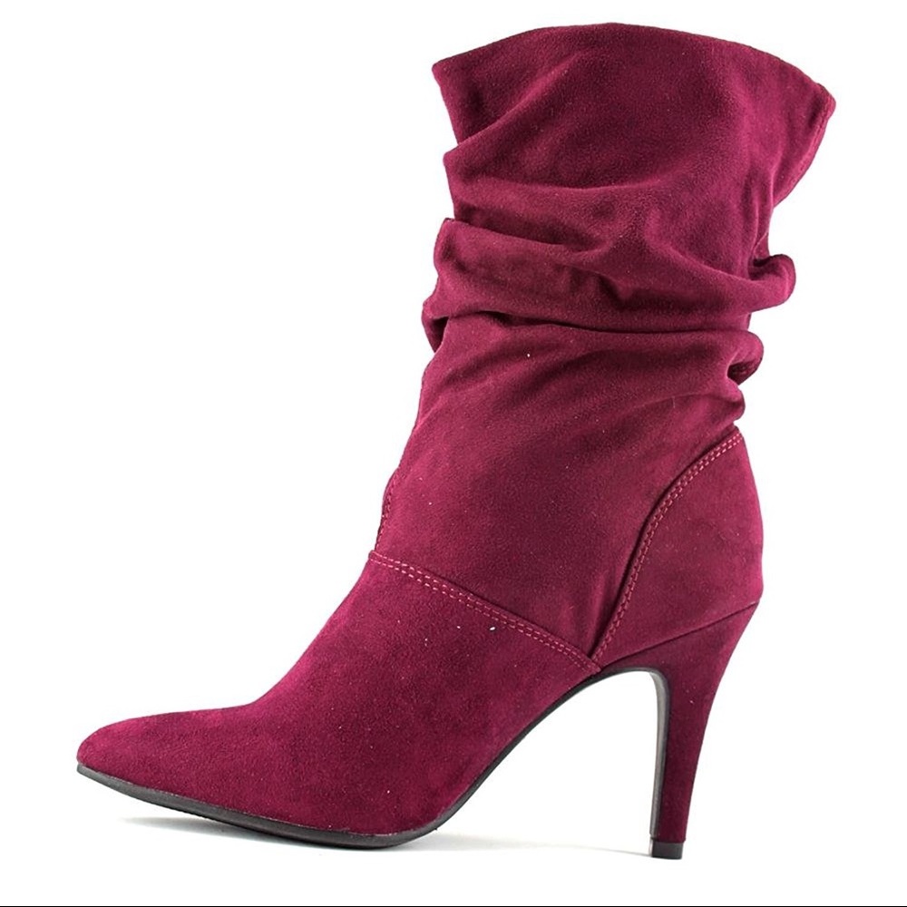 Style & Co. Adelay Suede Mid-Calf Fashion Boots